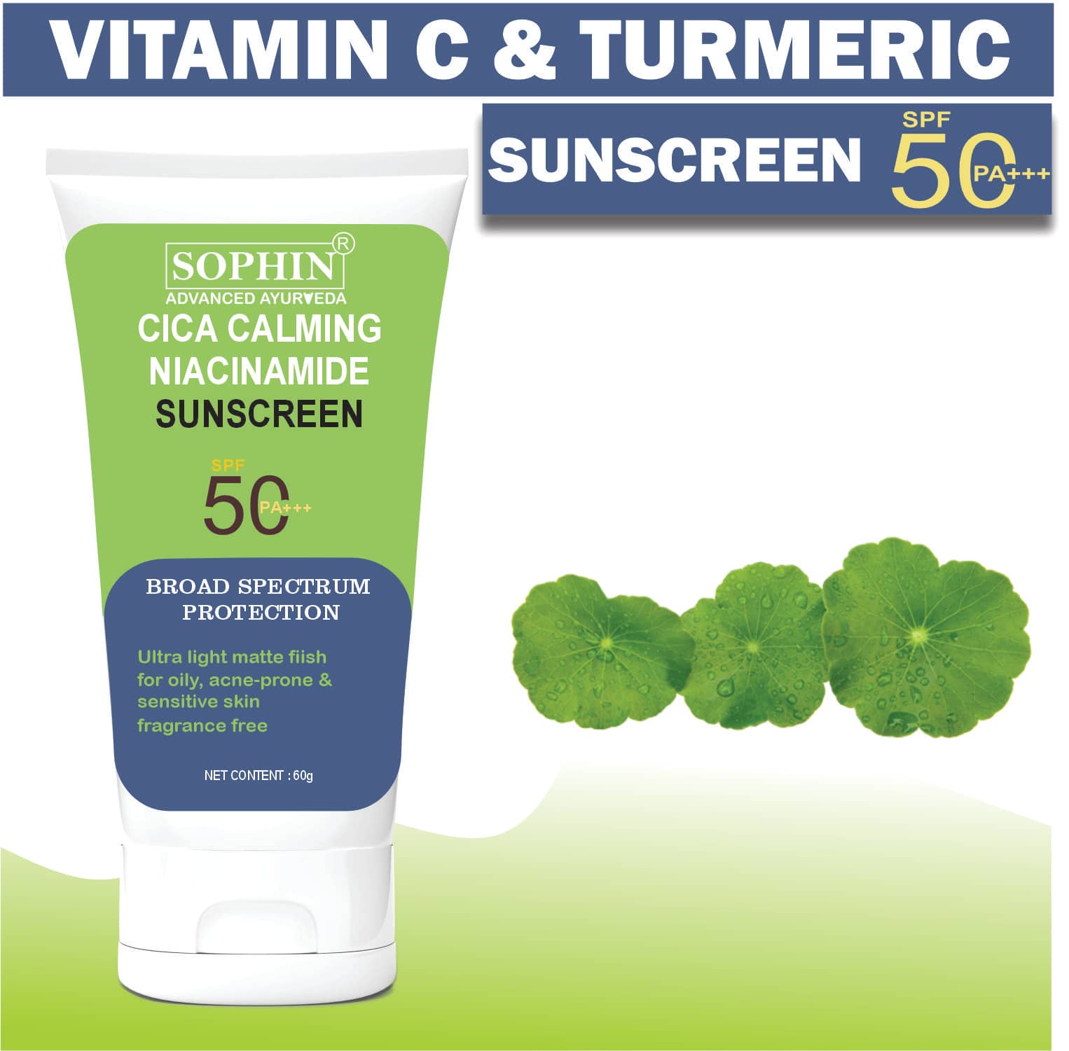 SOPHIN SPF 50 Sunscreen Cream For All Skin Type ( Pack of 1 )