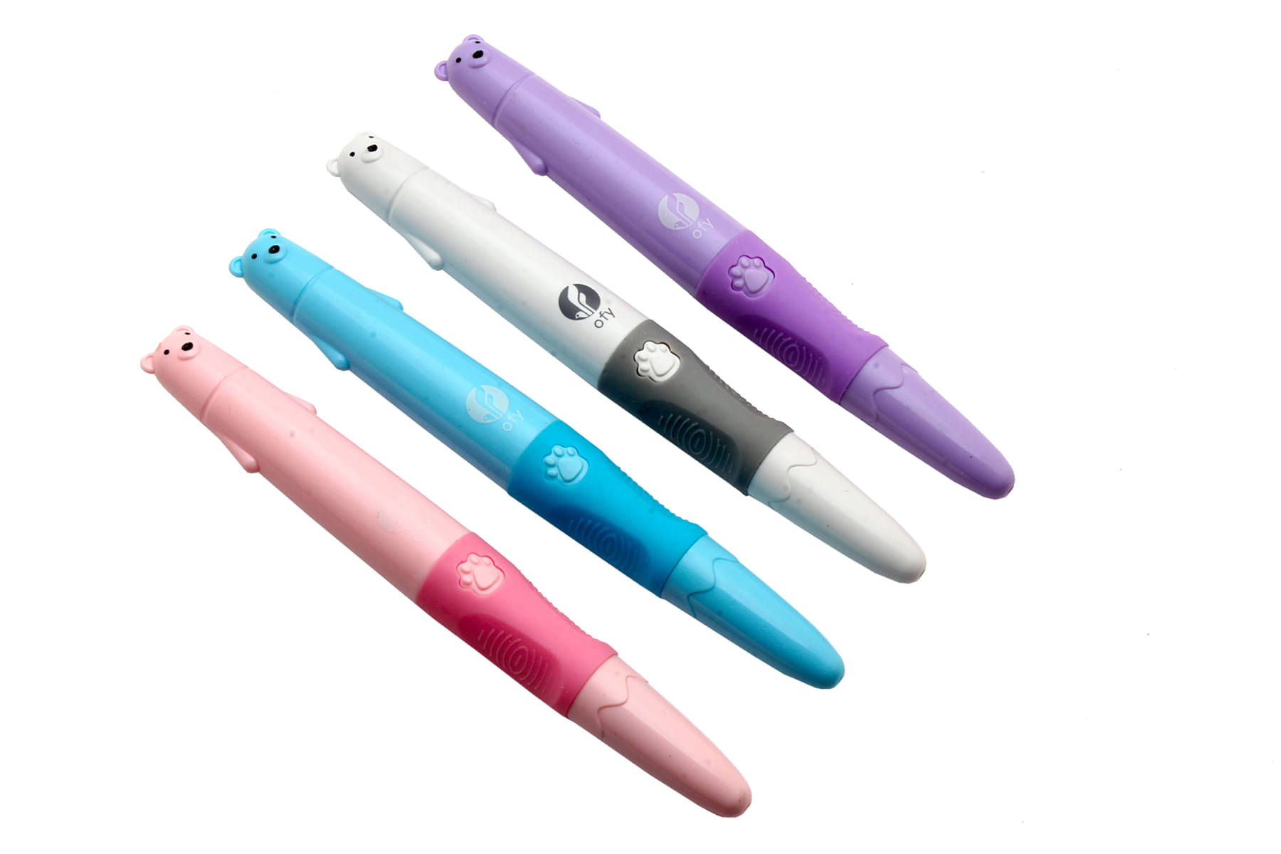     			Set Of 4 Panda Lead Pencils With An Eraser For Kids, Birthday Return Gift