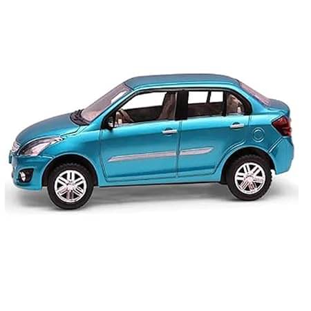     			Swift Dzire Toy Plastic Car, Multicolour, For Kid