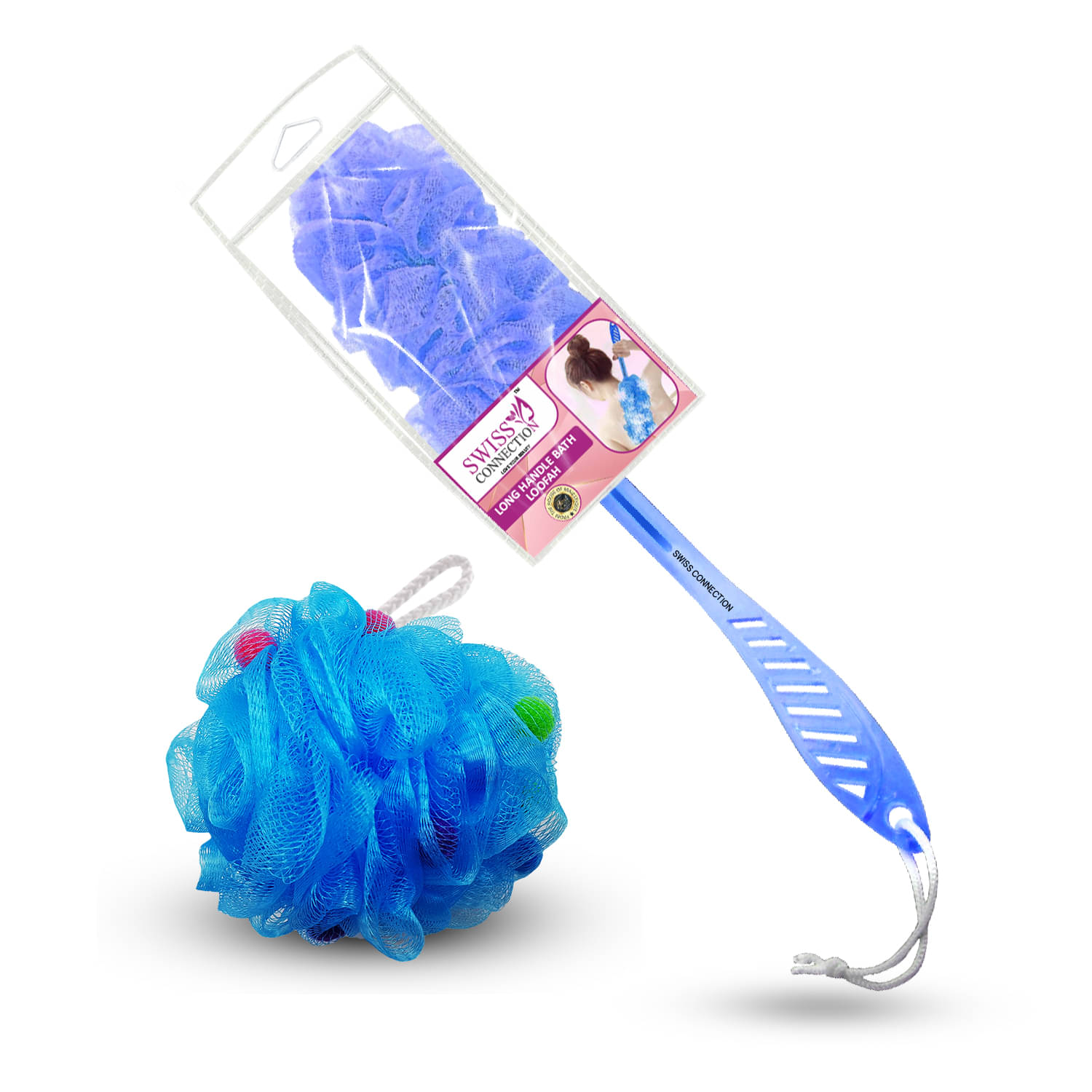     			Swiss Connection Loofah Assorted