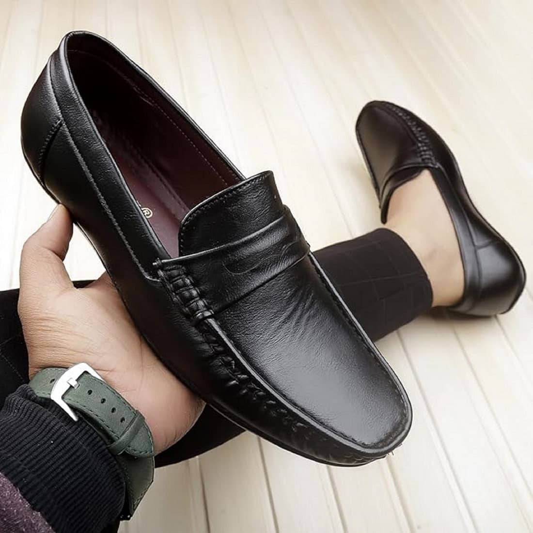 TR Brown Men's Driving - Formal Shoes | Buy online on ZillyBuy
