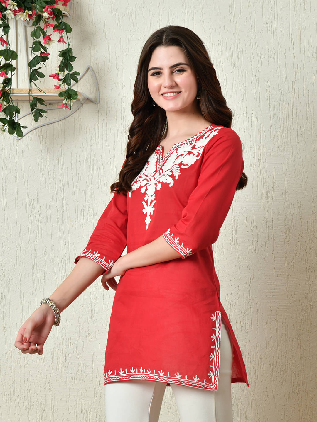     			Cotton Short Kurti For Women (Pack of 1)
