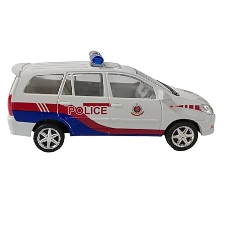 Toya Car Miniature Push Back Toyota Police Innova Car Toy|Car Model Showpiece|Models Toy Car for Kids Toya Car Miniature Push Back Toyota Police Innova Car Toy|Car Model Showpiece|Models Toy Car for Kids