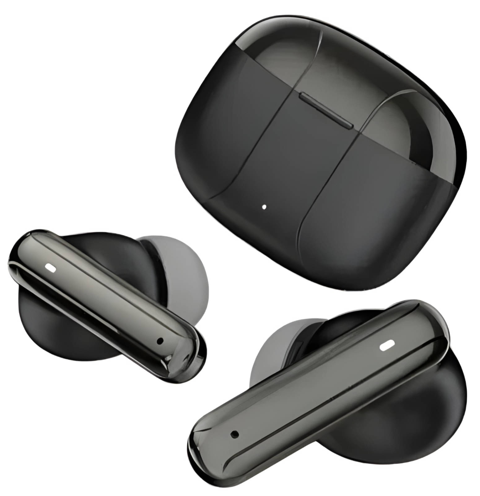     			VERONIC AIRDOPES 300 Bluetooth True Wireless (TWS) In Ear 40 Hours Playback Low Latency,Powerfull bass IPX4(Splash & Sweat Proof) Black