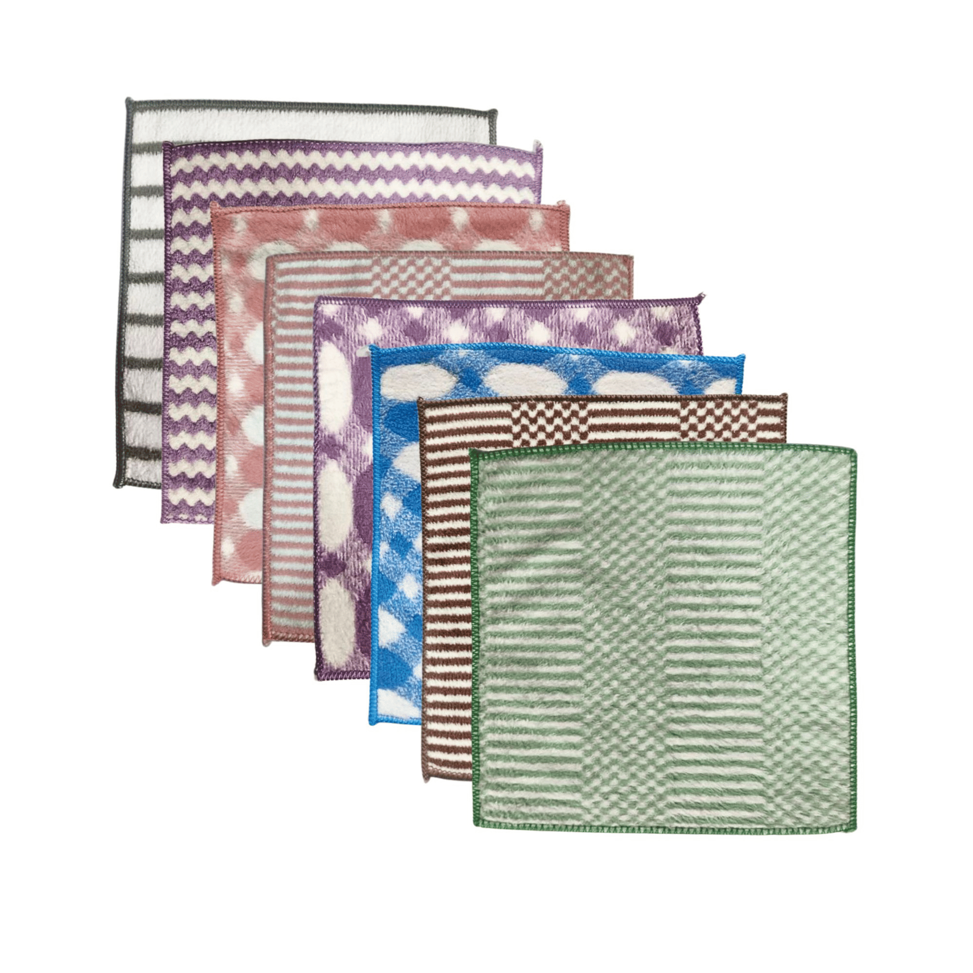 Wash Cloth Face Towel Handkerchief for Women (Random Designs & Color) (25 x 25 CM) Pack of 8 - Jewellery Sets | Buy online on ZillyBuy
