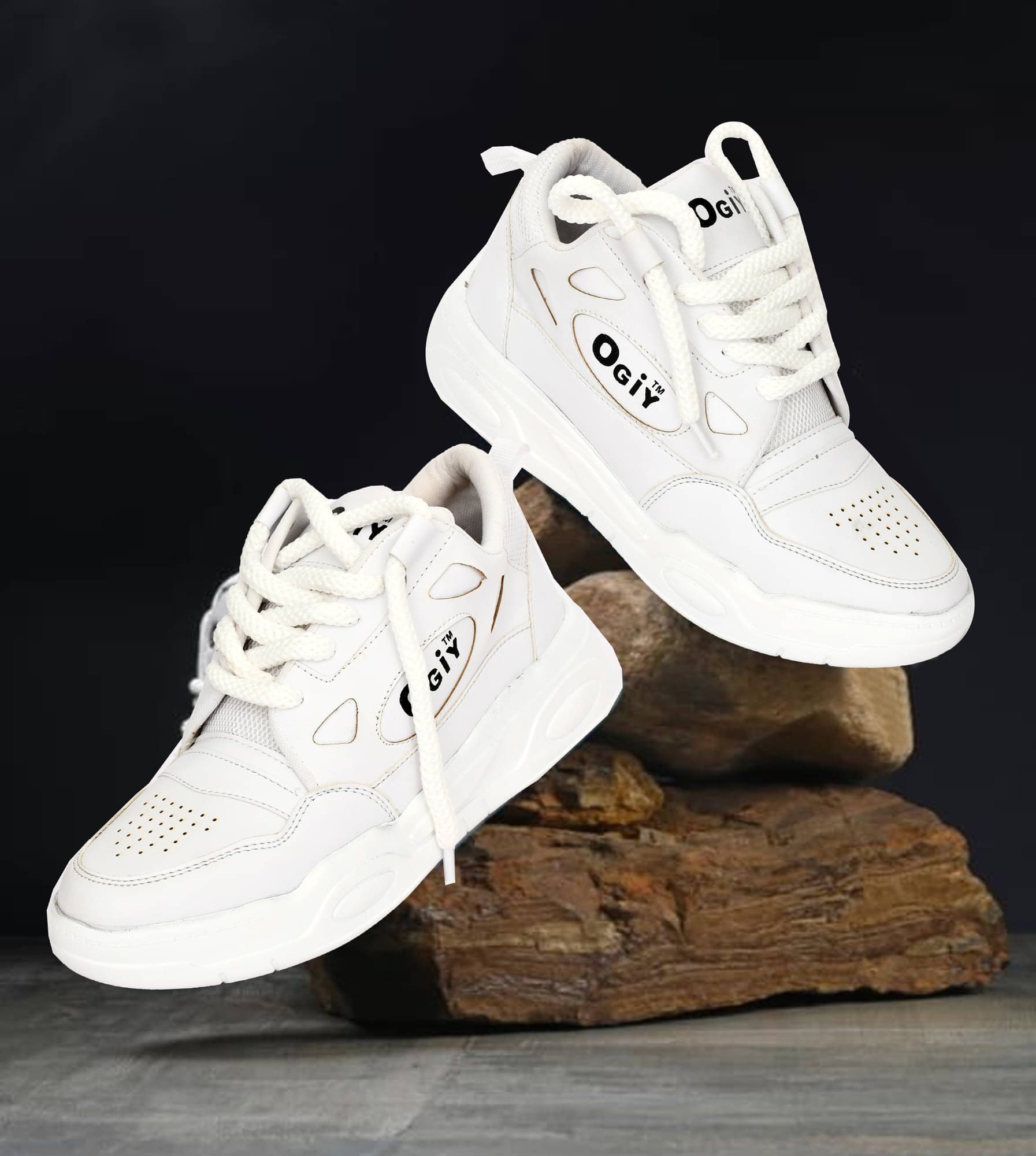     			ZIRSQ SNEAKER FOR MEN`S White Men's Sneakers