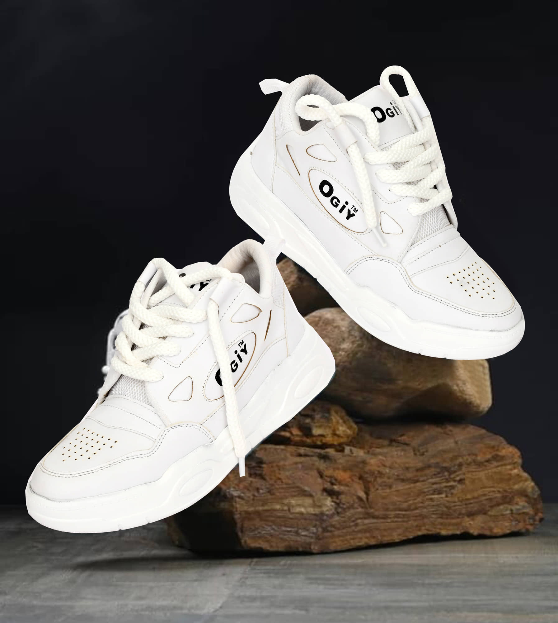 ZIRSQ SNEAKER FOR MEN`S White Men's Sneakers - Casual Shoes | Buy online on ZillyBuy