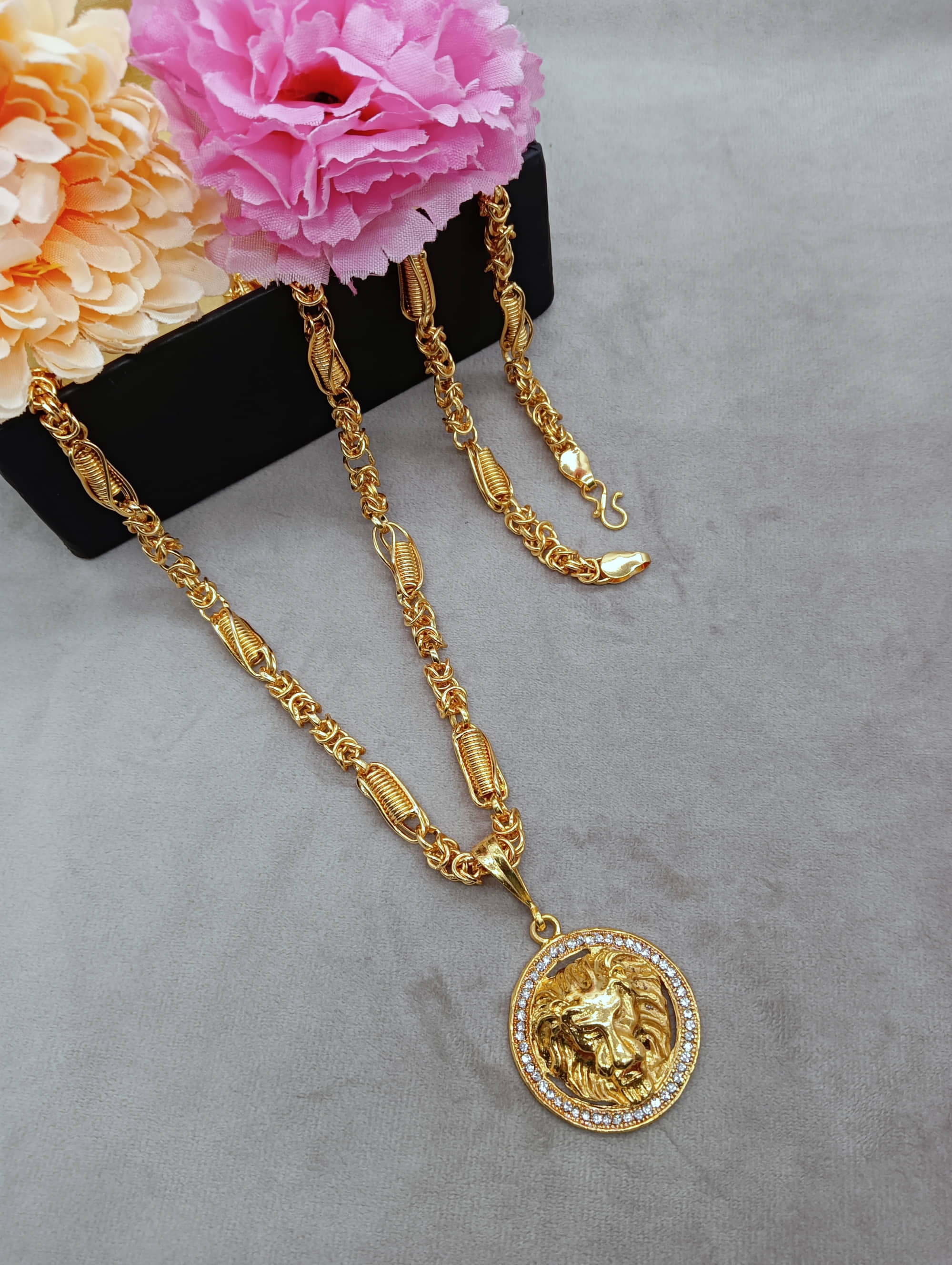 shankhraj mall Gold Plated Chain ( Set of 1 )