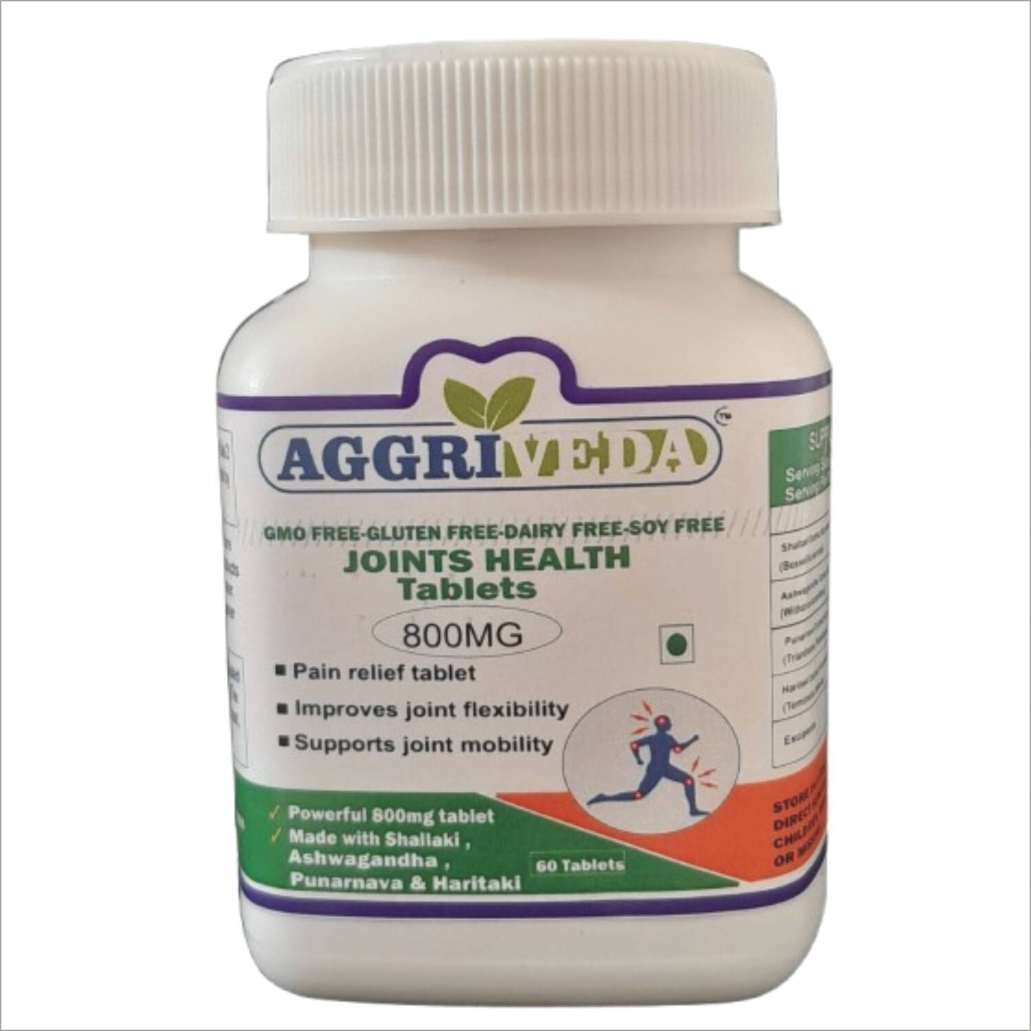 Aggriveda Joint Health Tablets 60 No.s (Pack of 1) Aggriveda Joint Health Tablets 60 No.s (Pack of 1)