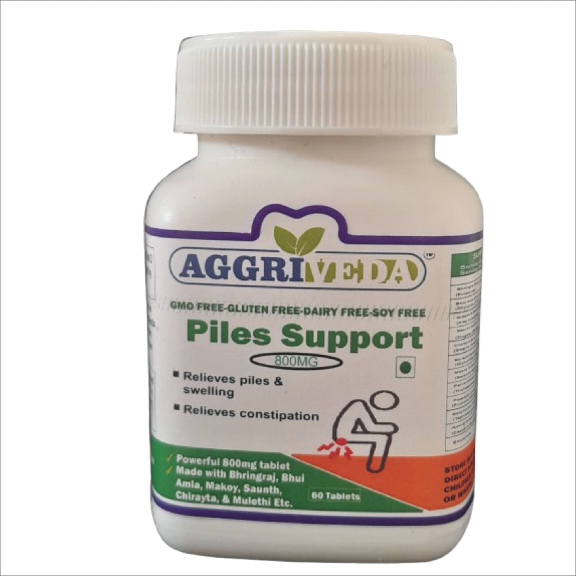     			Aggriveda Pure Ayurvedic Ashwagandha Tablets 60 No.s (Pack of 1)