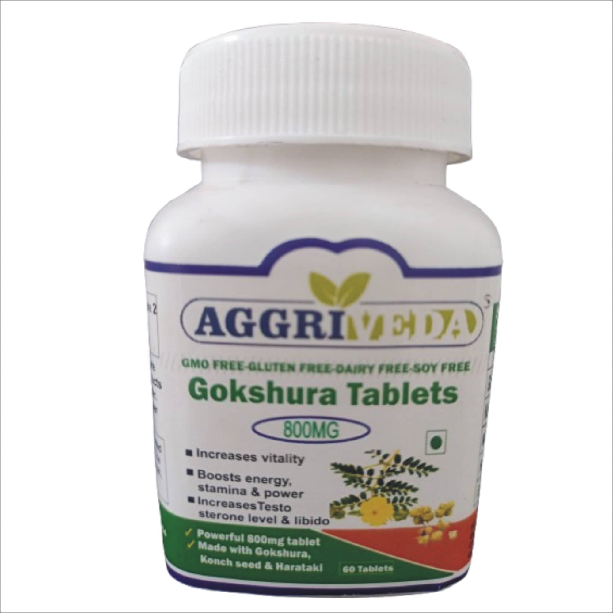     			Aggriveda Gokshura Tablets 60 No.s (Pack of 1)