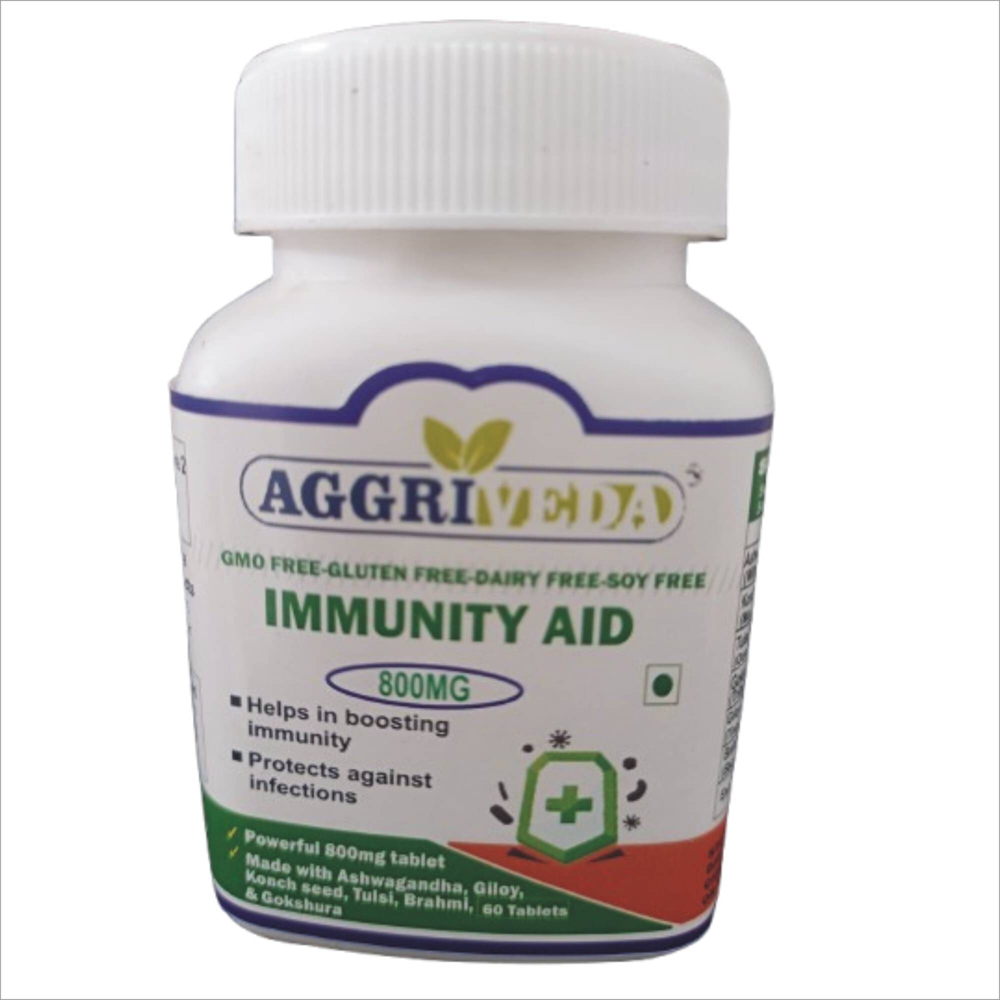     			Aggriveda Immunity Tablets 60 No.s (Pack of 1)