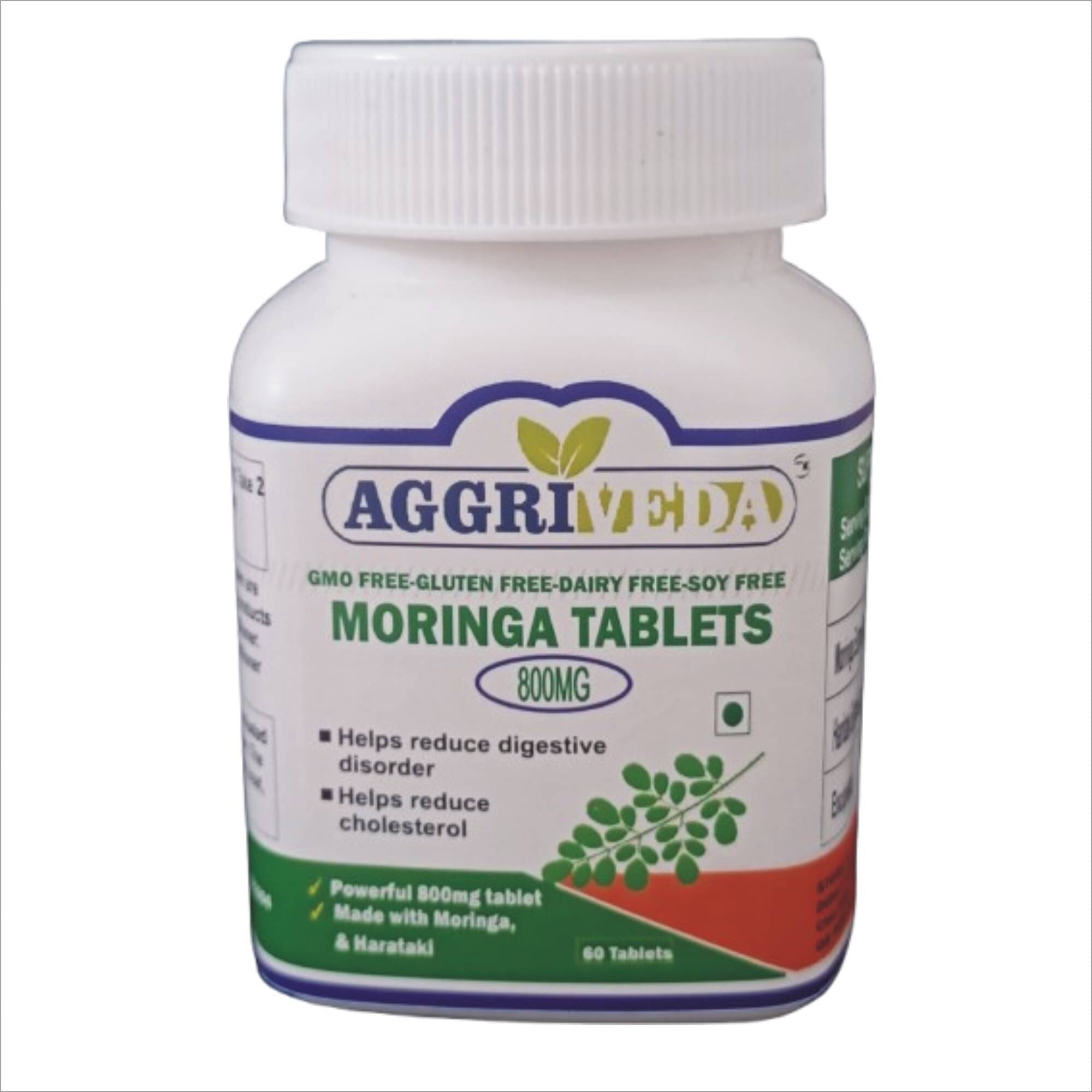     			Aggriveda Organic Moringa Tablets 60 No.s (Pack of 1)