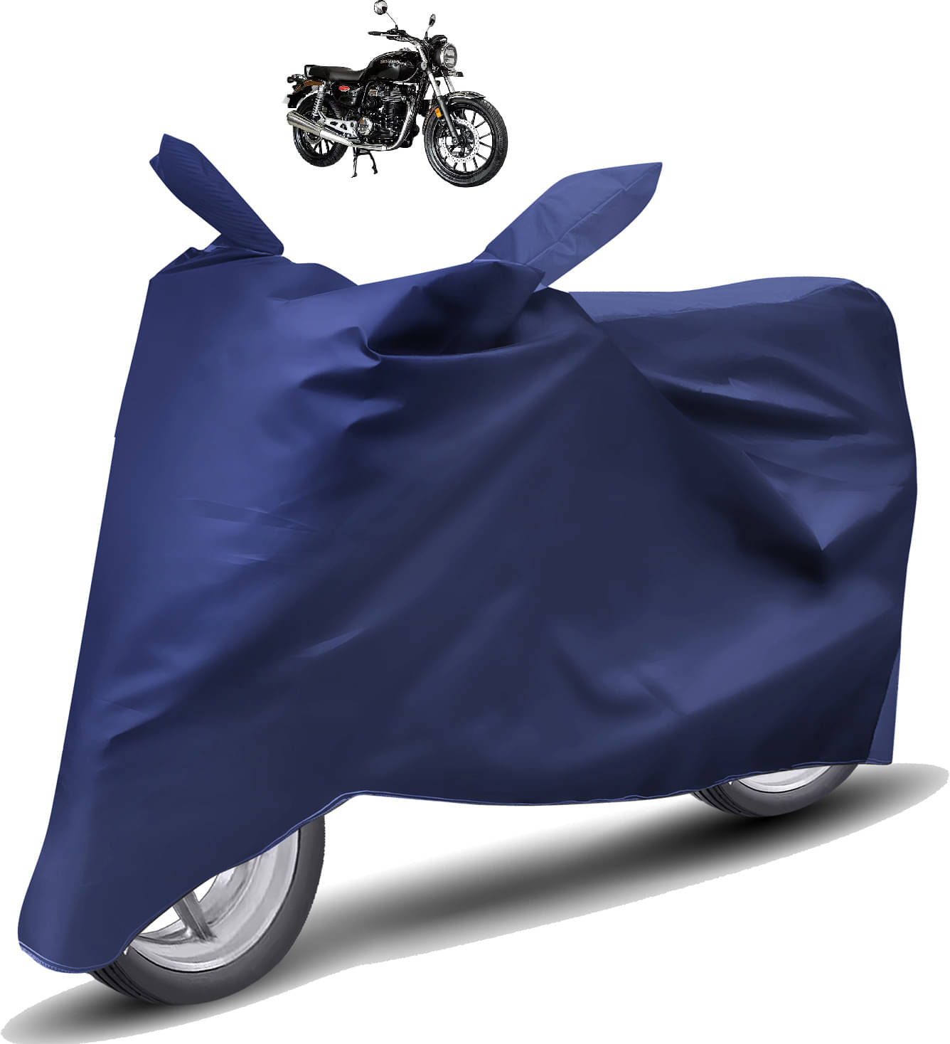     			Caronix Bike Body Cover for Honda Hness CB350 ( Pack of 1 ) , Blue