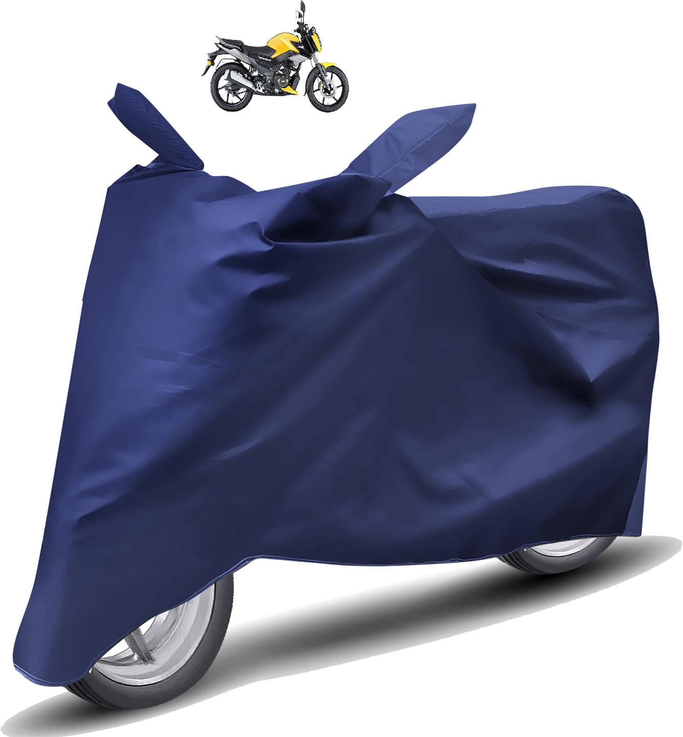     			Caronix Bike Body Cover for TVS Raider ( Pack of 1 ) , Blue