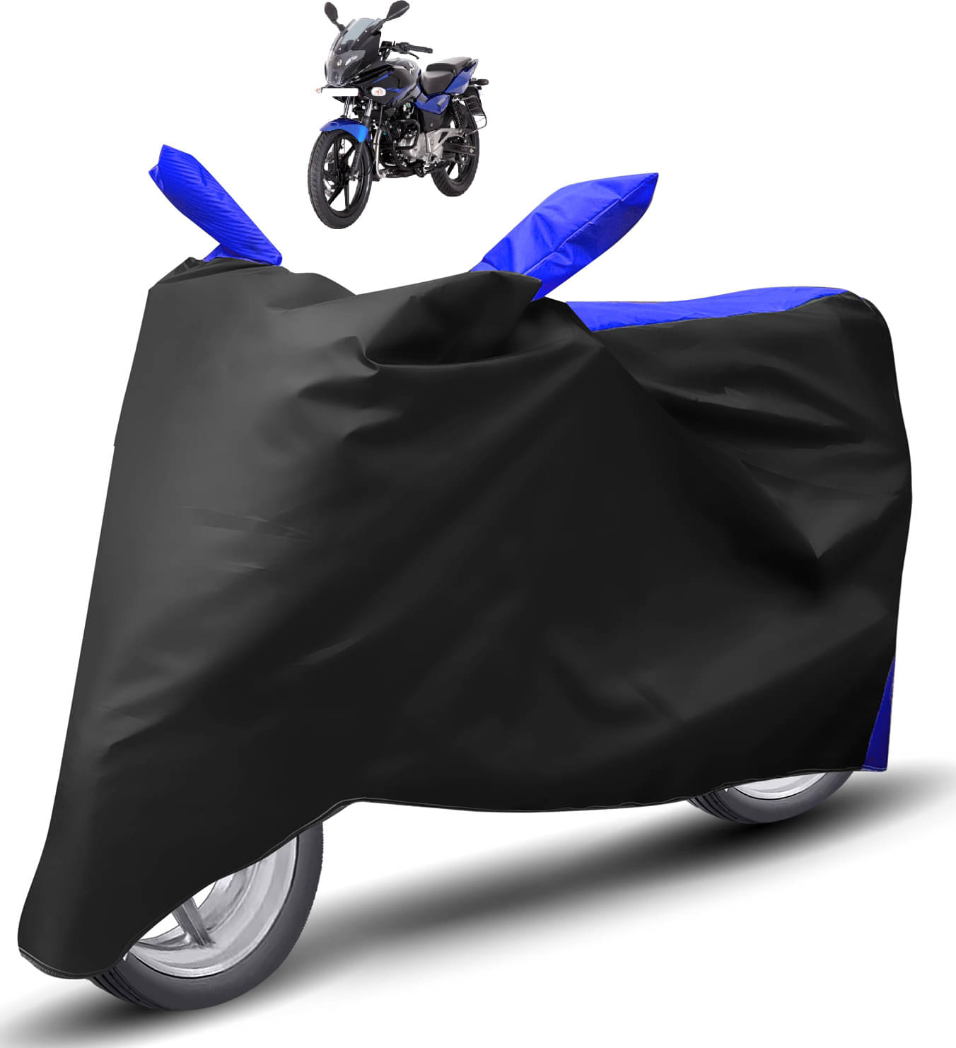     			Caronix Bike Body Cover for Bajaj Pulsar 220F ( Pack of 1 ) , Blue