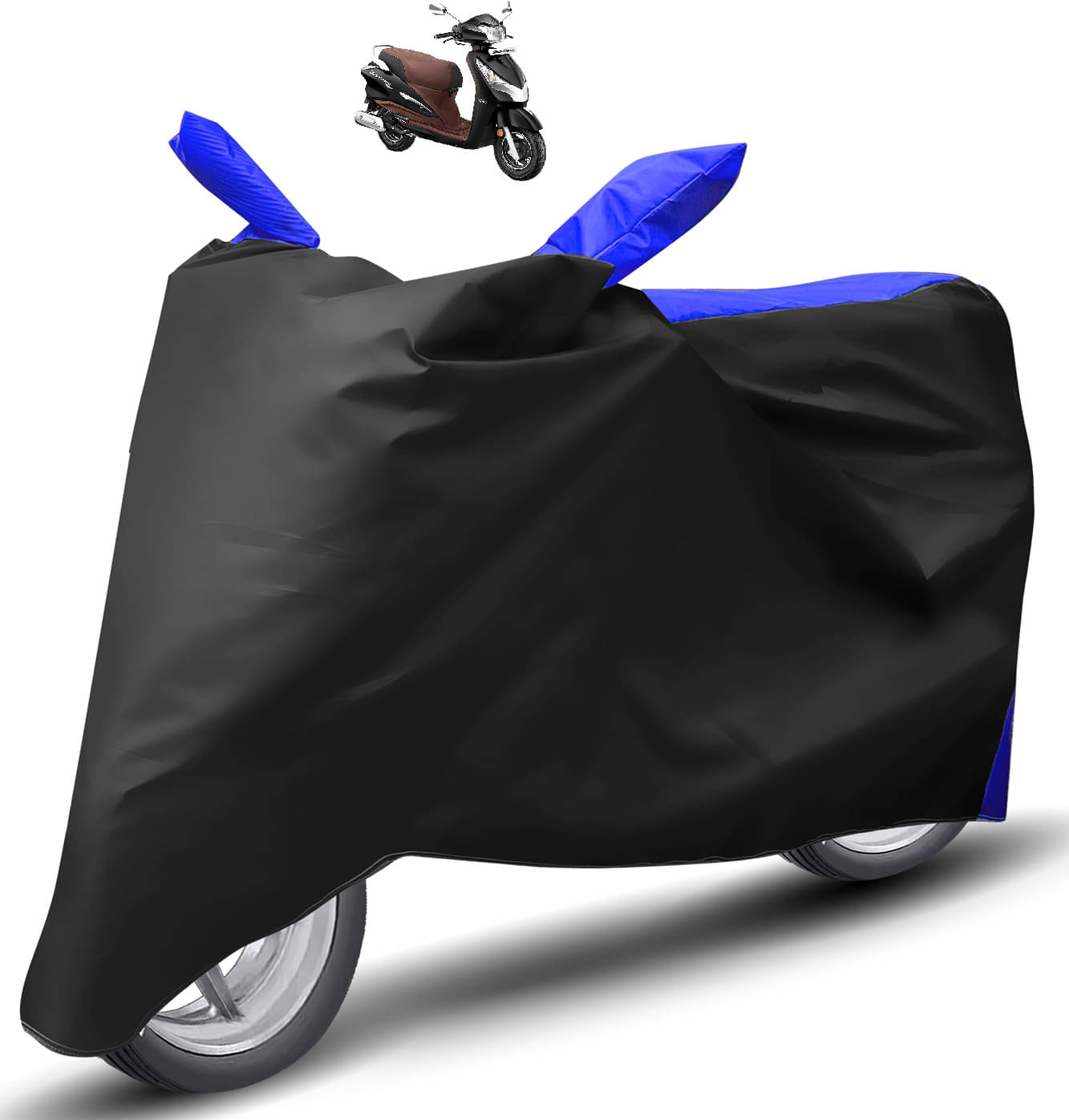 Caronix Bike Body Cover for Hero Destini 125 ( Pack of 1 ) , Blue     			Caronix Bike Body Cover for Hero Destini 125 ( Pack of 1 ) , Blue