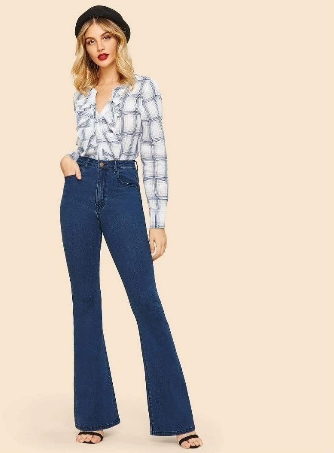     			Niffer Fashion - Dark Blue Denim Bootcut Women's Jeans ( Pack of 1 )