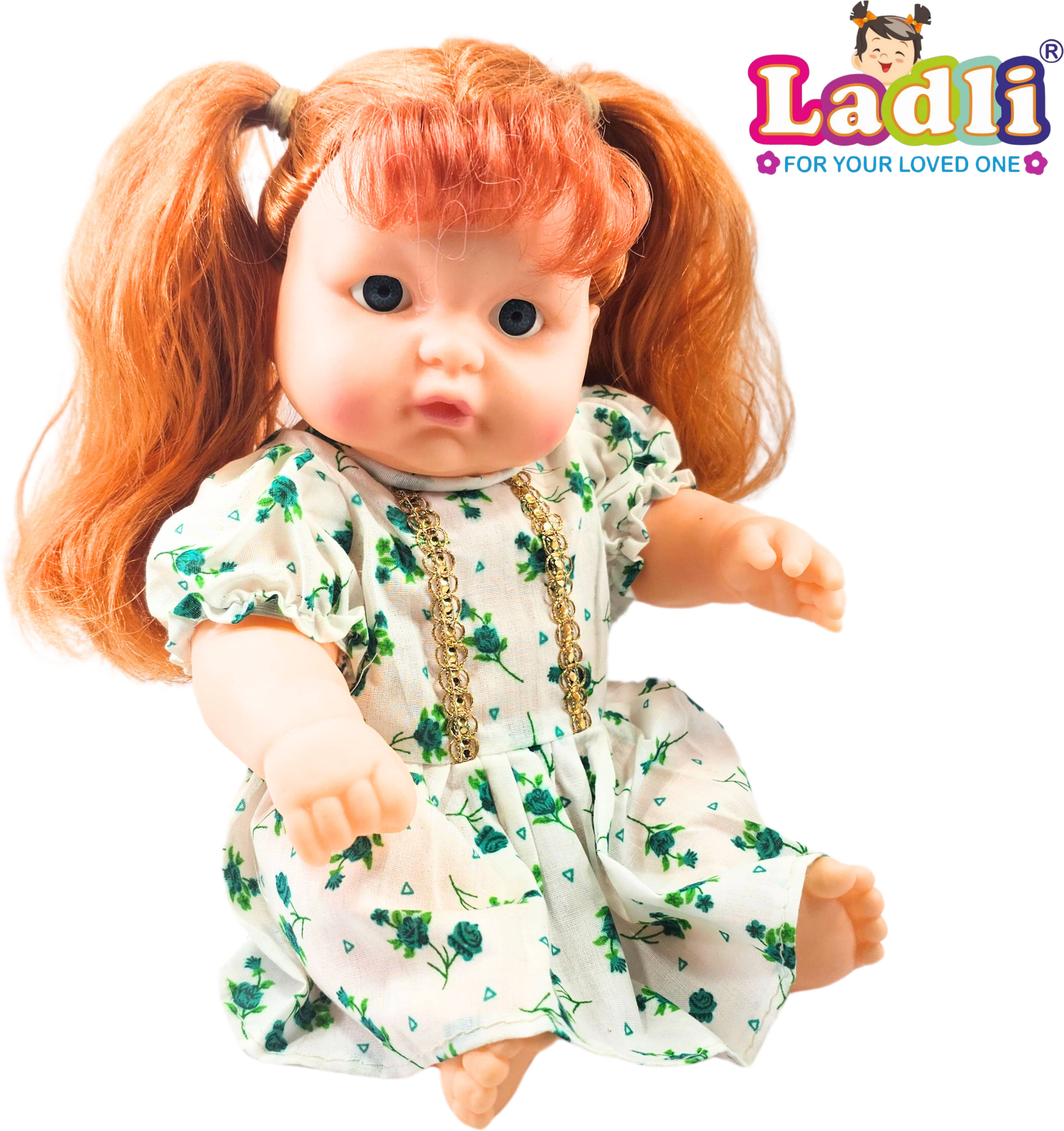     			Real Looking Soft Doll for Kids - Toy for Kids with Hair Rotatable Arms & Legs