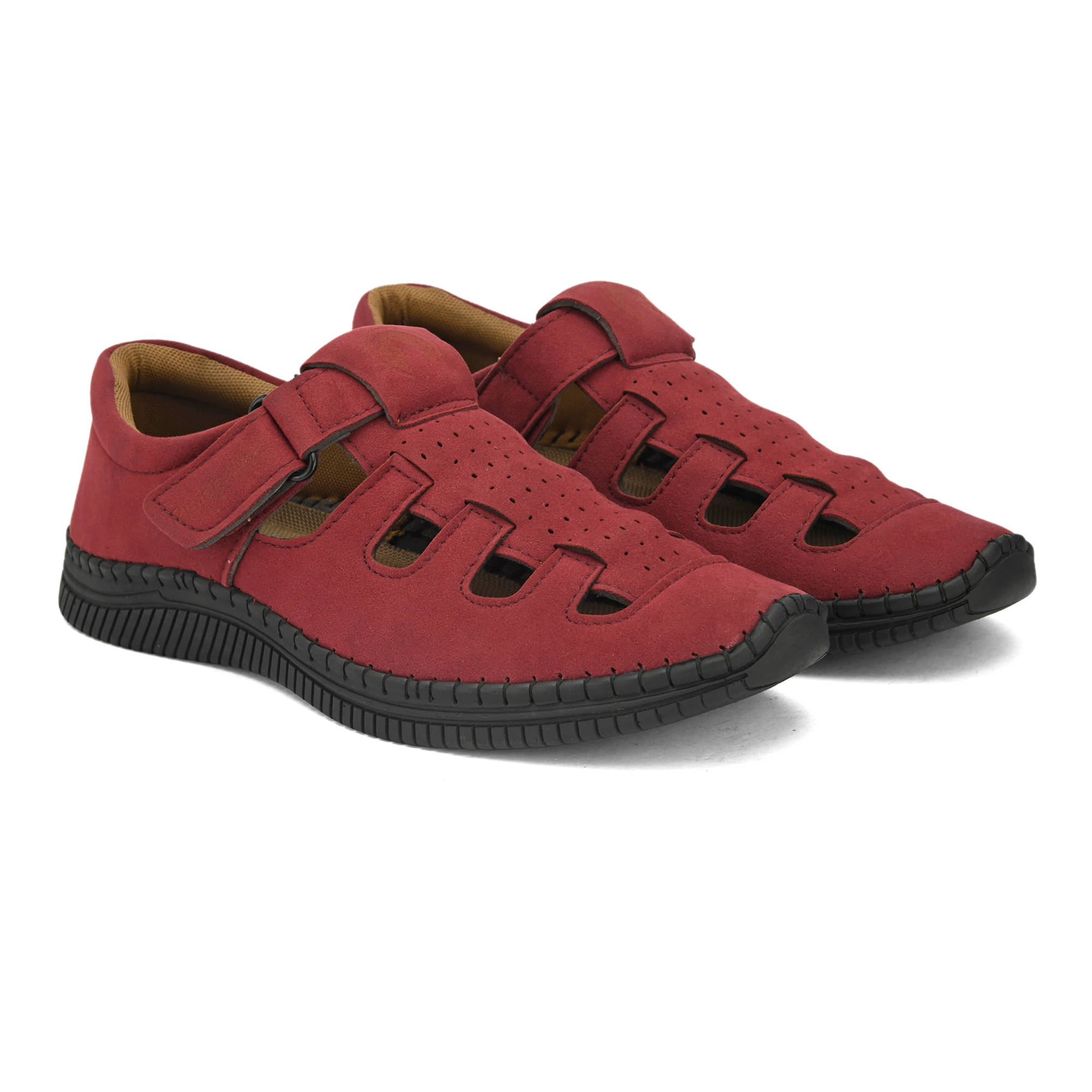     			Rising Wolf - Red Men's Sandals