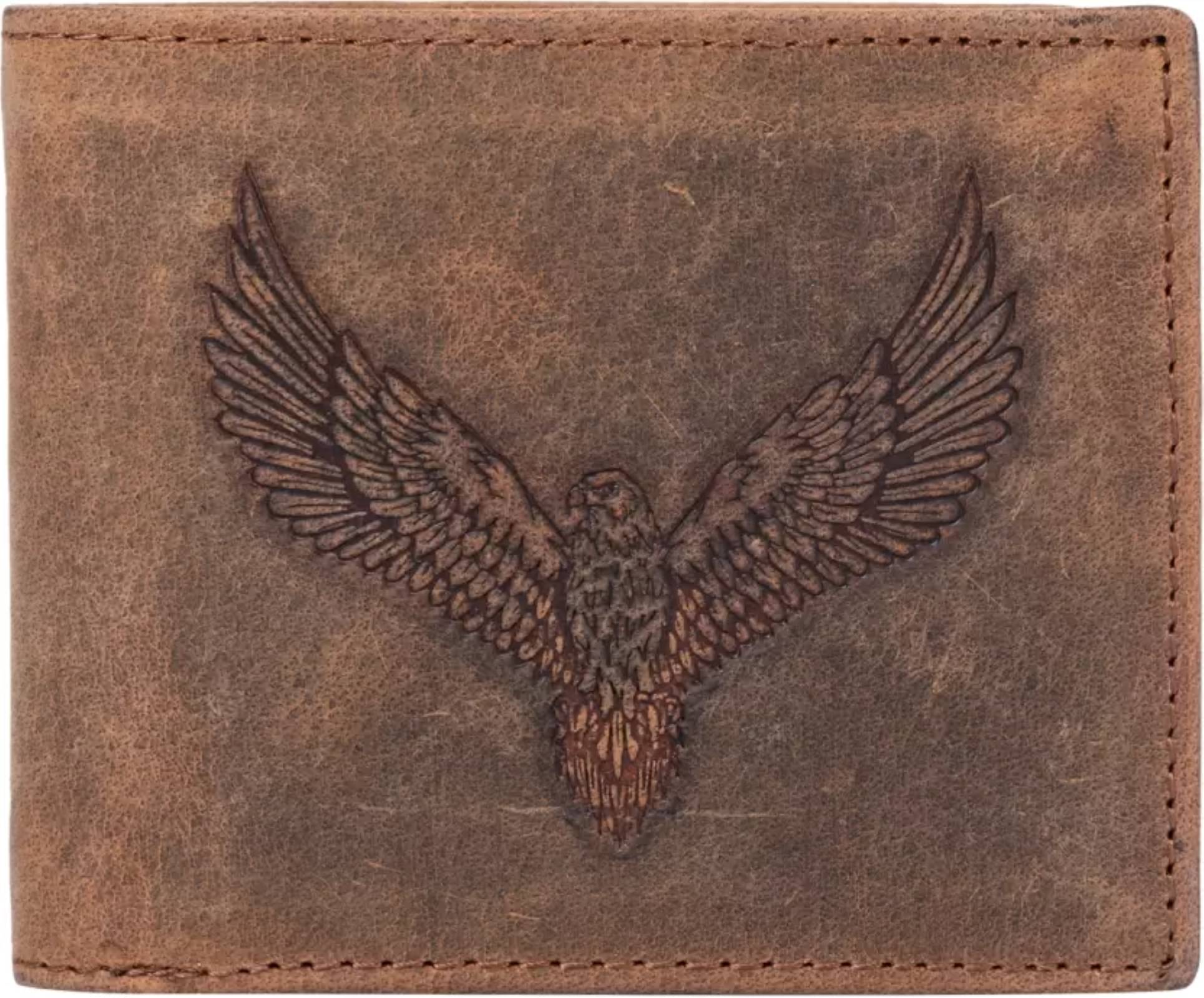     			WILDNAPA 100% Leather Solid Men's Regular Wallet With 8 Slots For Card ( Brown , Pack of 1 )