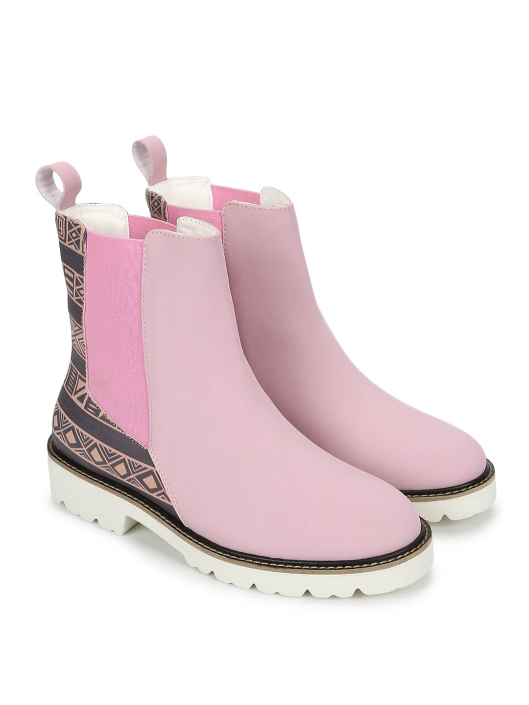     			Yoho Pink Women's Ankle Length Boots