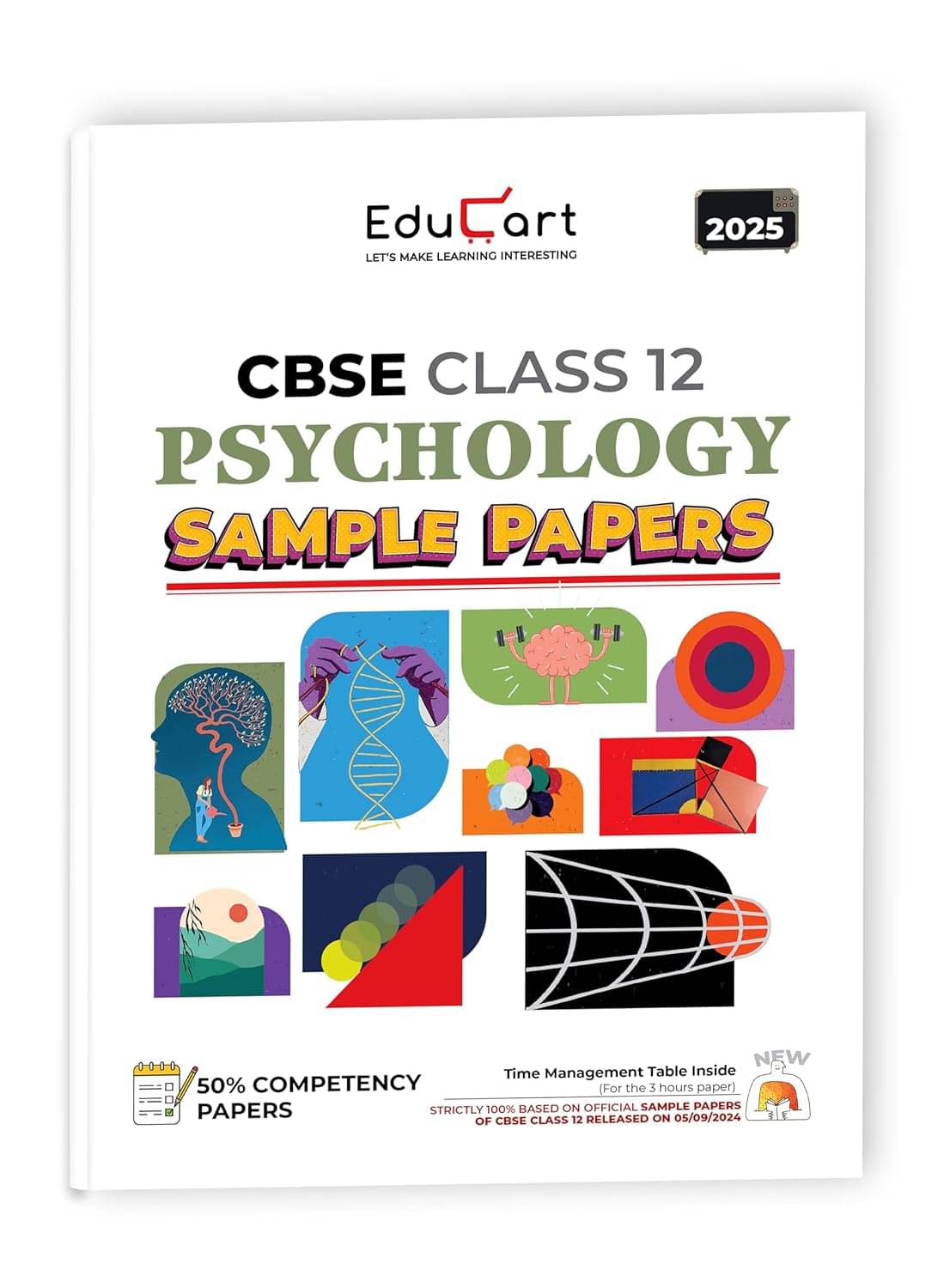     			Educart CBSE Psychology Class 12 Sample Paper 2024-25 (On Latest CBSE Sample Paper of 5th Sep 2024)