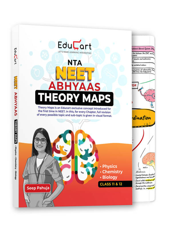     			Educart NEET Abhyaas Theory Maps – Biology, Physics and Chemistry (Visual Format for Ch-wise Full Revision of Every Possible Topic and Sub-Topic) For 2025 Entrance Exam