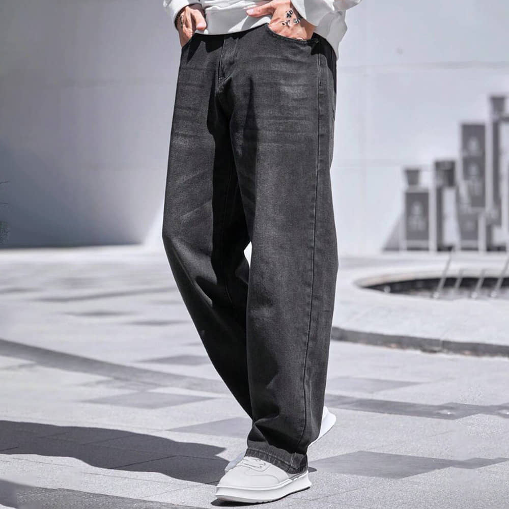 Eyebogler Dyed Men's Jeans - Grey ( Pack of 1 ) - Jeans | Buy online on ZillyBuy
