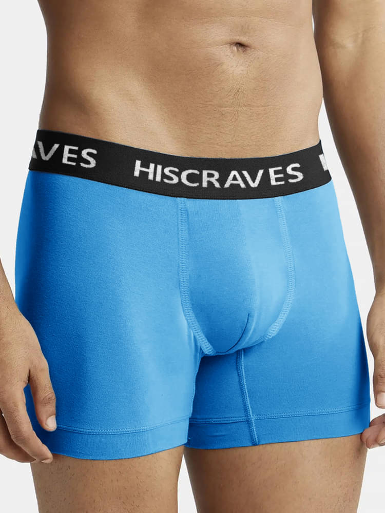     			Eyebogler Pack of 1 Viscose Briefs For Men's ( Blue )