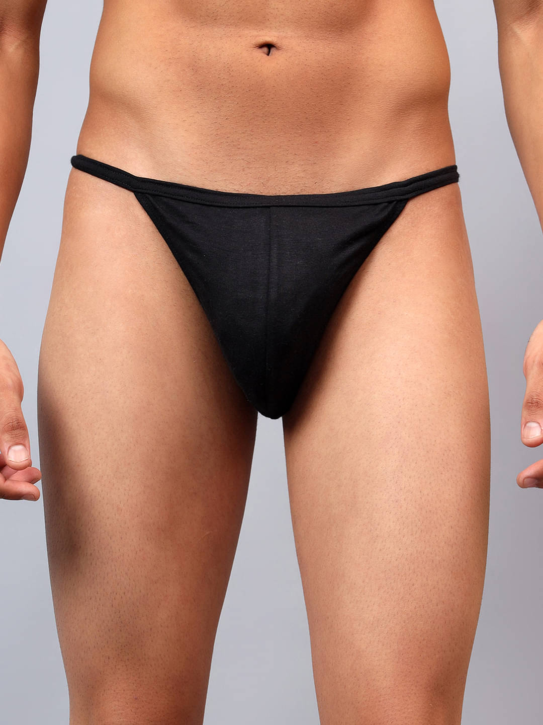 La Intimo Pack of 1 Modal G-String For Men's ( Black ) La Intimo Pack of 1 Modal G-String For Men's ( Black )