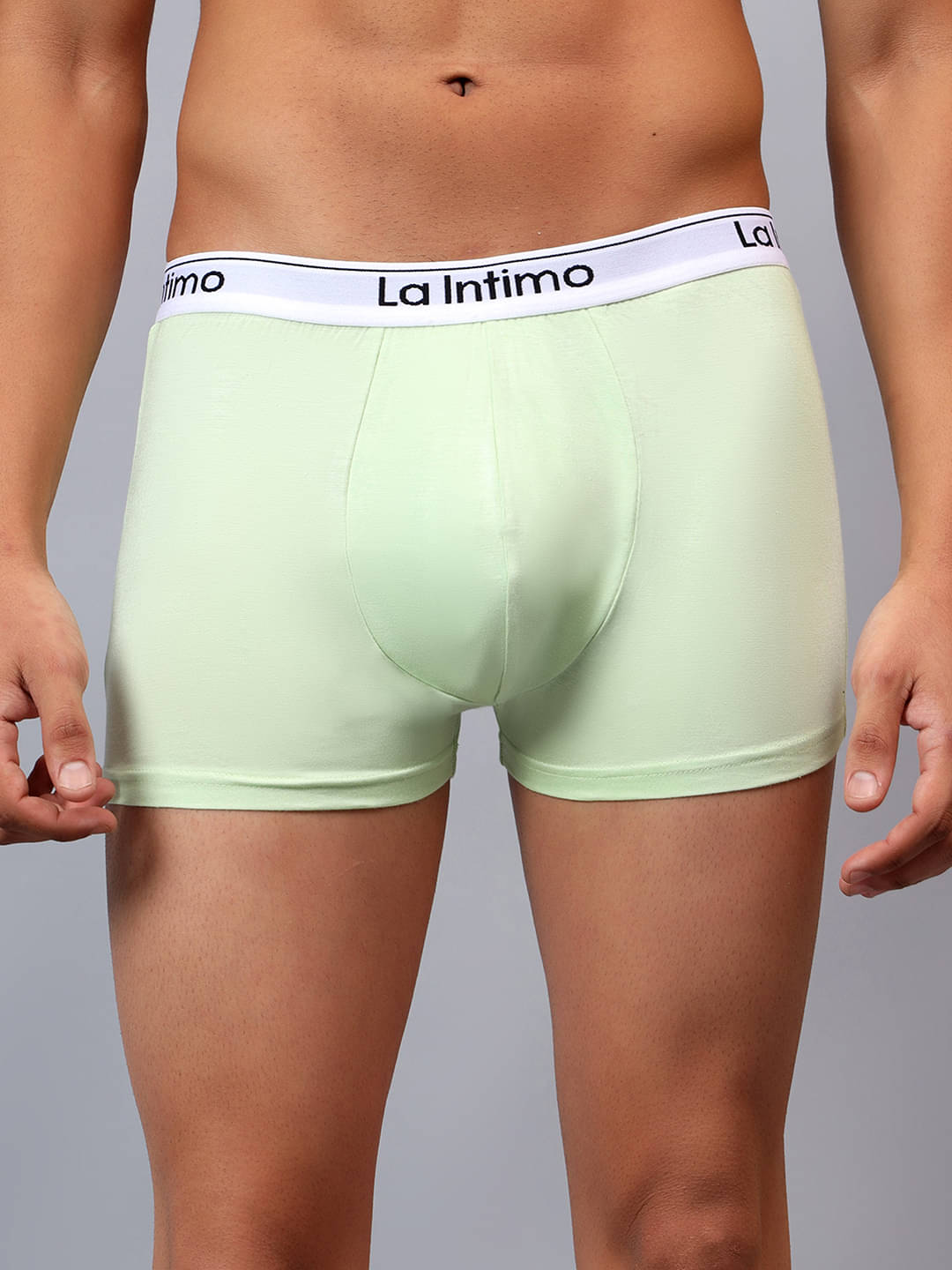 La Intimo Pack of 1 Modal Trunks For Men's ( Lime Green ) La Intimo Pack of 1 Modal Trunks For Men's ( Lime Green )