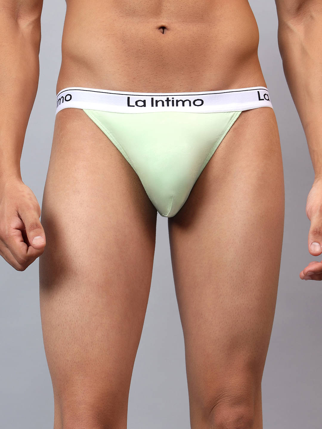 La Intimo Pack of 1 Modal Thongs For Men's ( Lime Green ) La Intimo Pack of 1 Modal Thongs For Men's ( Lime Green )