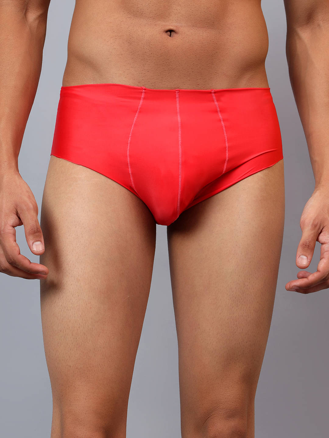 La Intimo Pack of 1 Nylon Briefs For Men's ( Red ) La Intimo Pack of 1 Nylon Briefs For Men's ( Red )