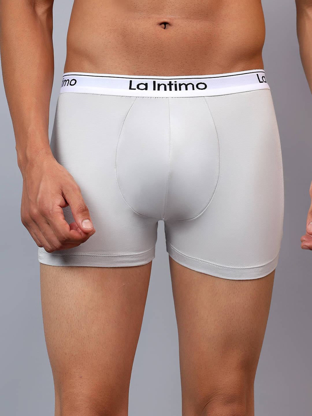 La Intimo Pack of 1 Modal Trunks For Men's ( Grey ) La Intimo Pack of 1 Modal Trunks For Men's ( Grey )