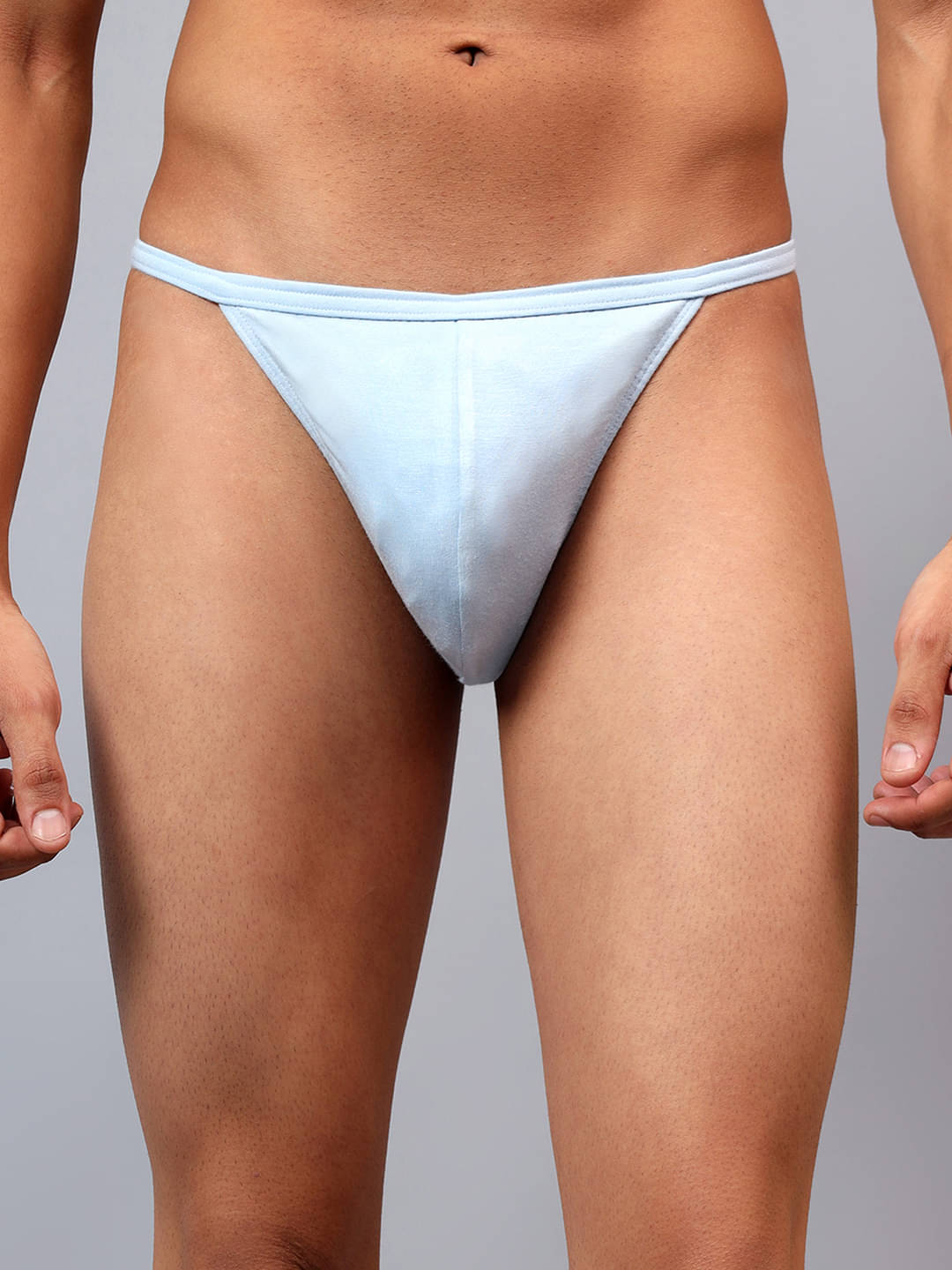 La Intimo Pack of 1 Modal G-String For Men's ( Light Blue ) La Intimo Pack of 1 Modal G-String For Men's ( Light Blue )