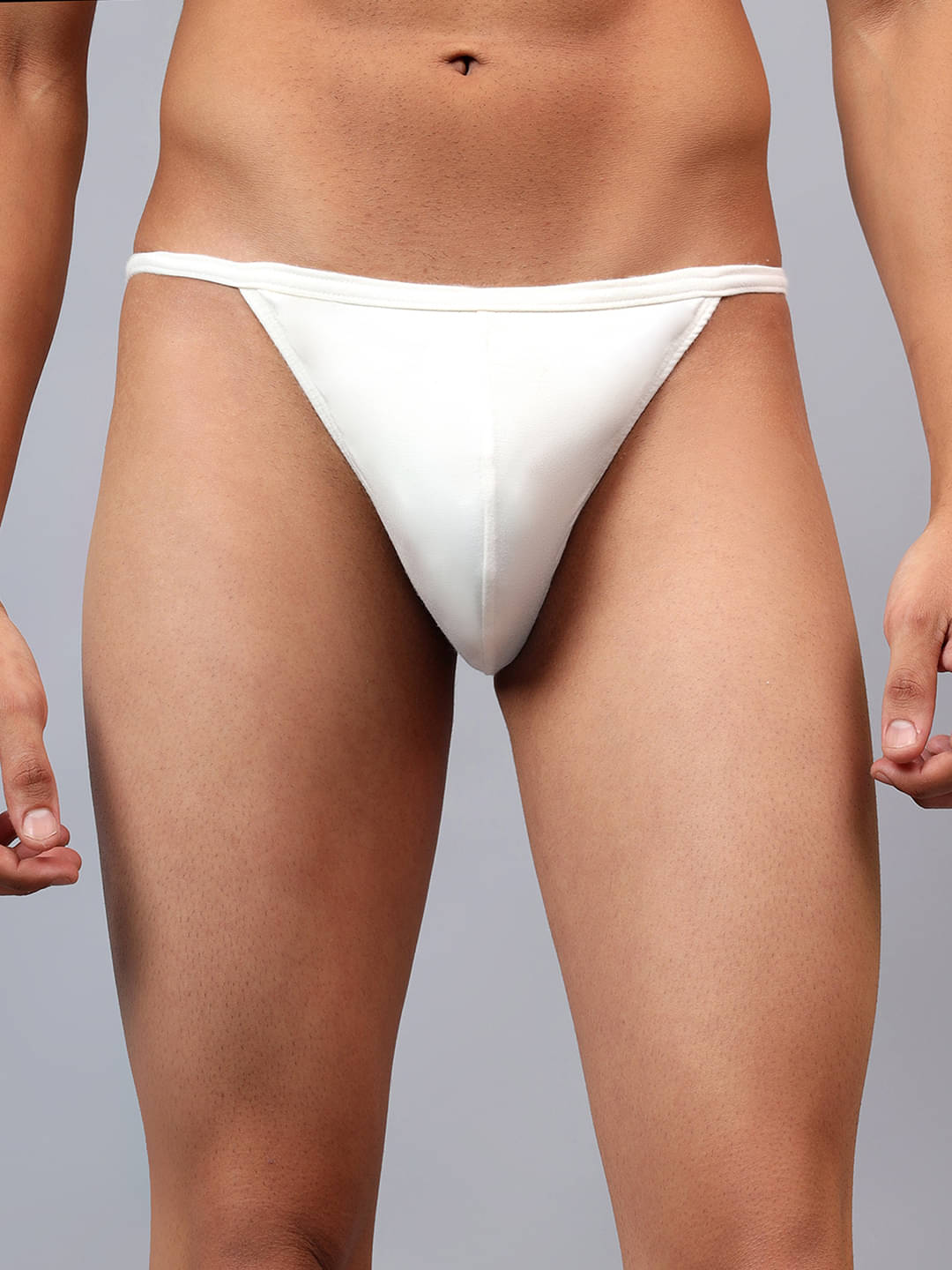     			La Intimo Pack of 1 Modal G-String For Men's ( Cream )
