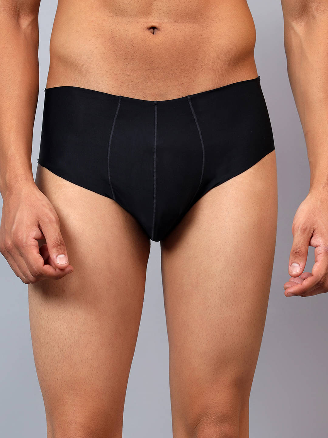 La Intimo Pack of 1 Nylon Briefs For Men's ( Black ) La Intimo Pack of 1 Nylon Briefs For Men's ( Black )