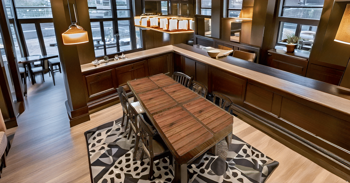     			Revexo PVC Floral Rectangle Table Mats ( 40 cm x 32 cm ) Pack of 1 - Multi