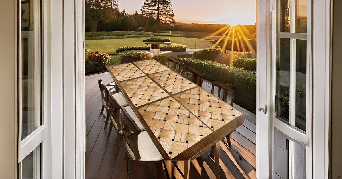     			Revexo PVC Floral Rectangle Table Mats ( 40 cm x 32 cm ) Pack of 1 - Multi