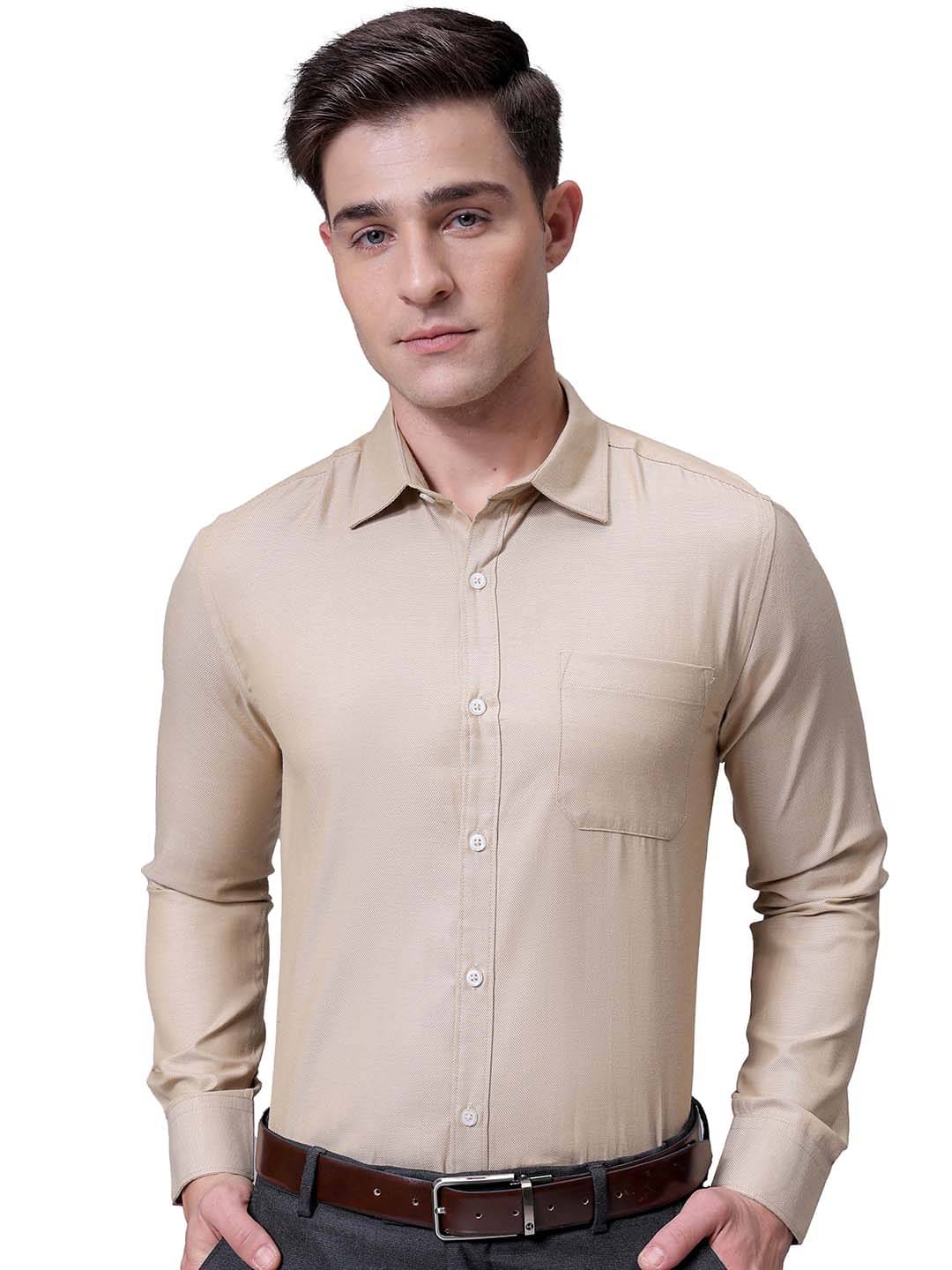     			The Indian Garage Co. Poly Cotton Slim Fit Full Sleeves Men's Formal Shirt - Green ( Pack of 1 )
