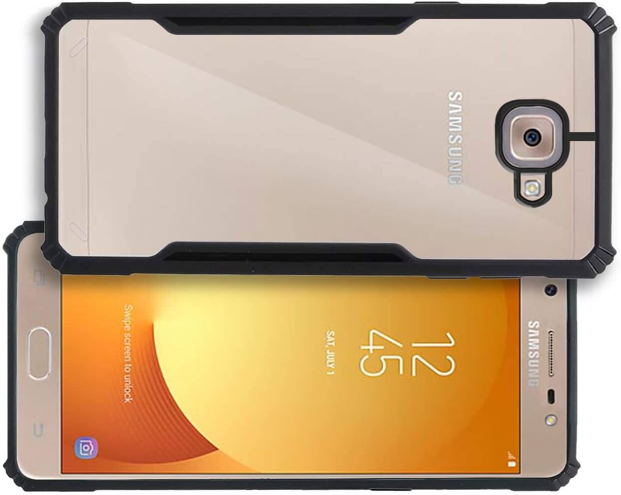     			VAKIBO Plain Cases Compatible For Rubber Samsung Galaxy J7 Max ( Pack of 1 )