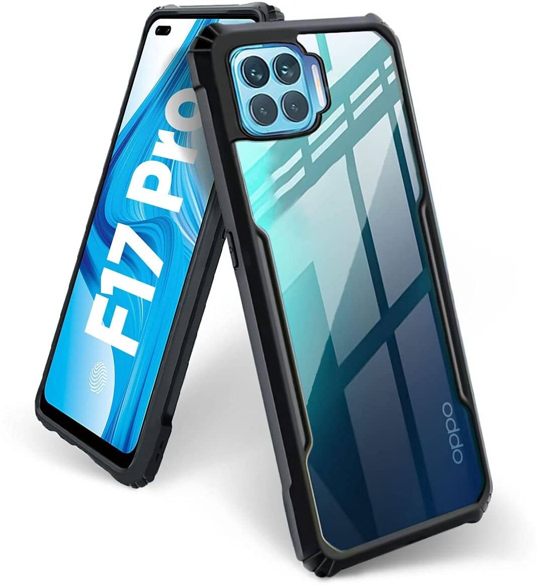 VAKIBO Plain Cases Compatible For Rubber Oppo F17 Pro ( Pack of 1 ) VAKIBO Plain Cases Compatible For Rubber Oppo F17 Pro ( Pack of 1 )