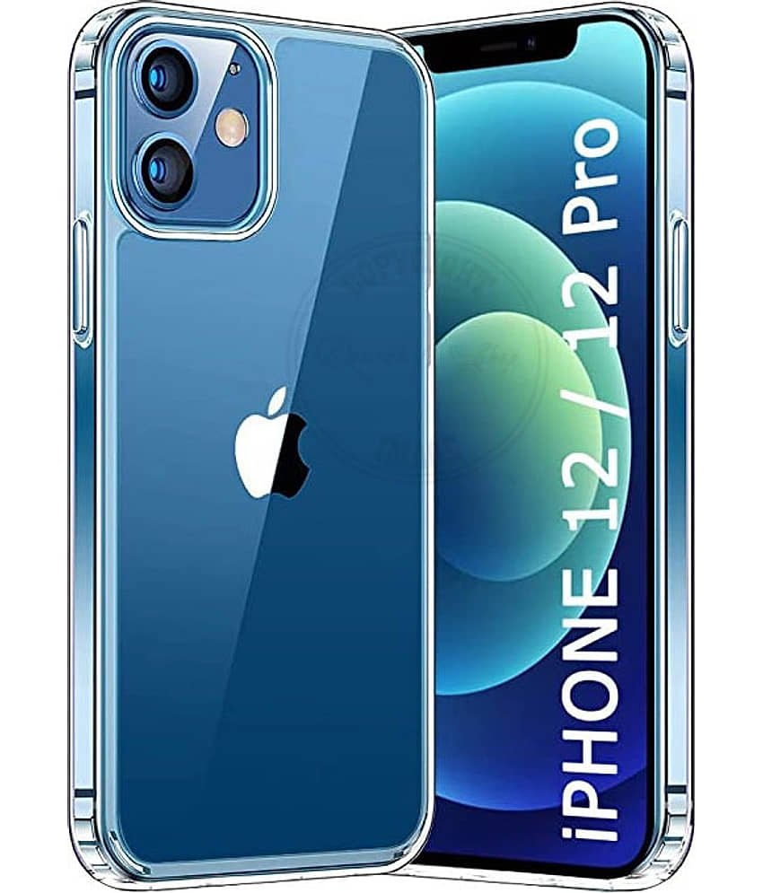 VAKIBO Plain Cases Compatible For Silicon Apple iPhone 12 ( Pack of 1 )