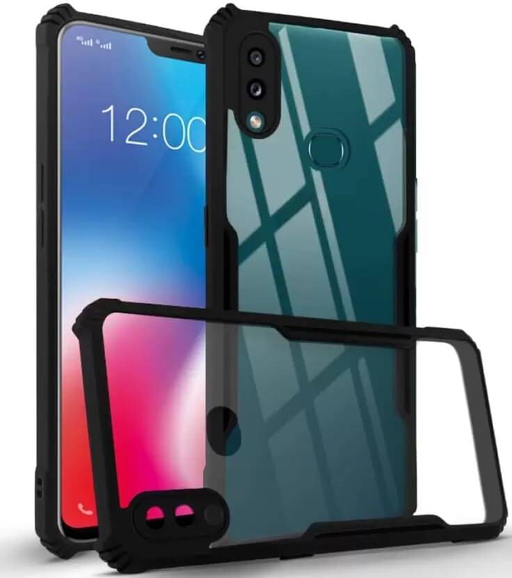 VAKIBO Plain Cases Compatible For Rubber Vivo V9 ( Pack of 1 ) VAKIBO Plain Cases Compatible For Rubber Vivo V9 ( Pack of 1 )