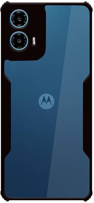     			VAKIBO Plain Cases Compatible For Rubber Moto G34 ( Pack of 1 )
