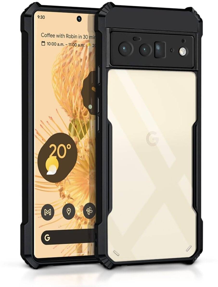 VAKIBO Plain Cases Compatible For Rubber Google Pixel 6 Pro ( Pack of 1 ) VAKIBO Plain Cases Compatible For Rubber Google Pixel 6 Pro ( Pack of 1 )