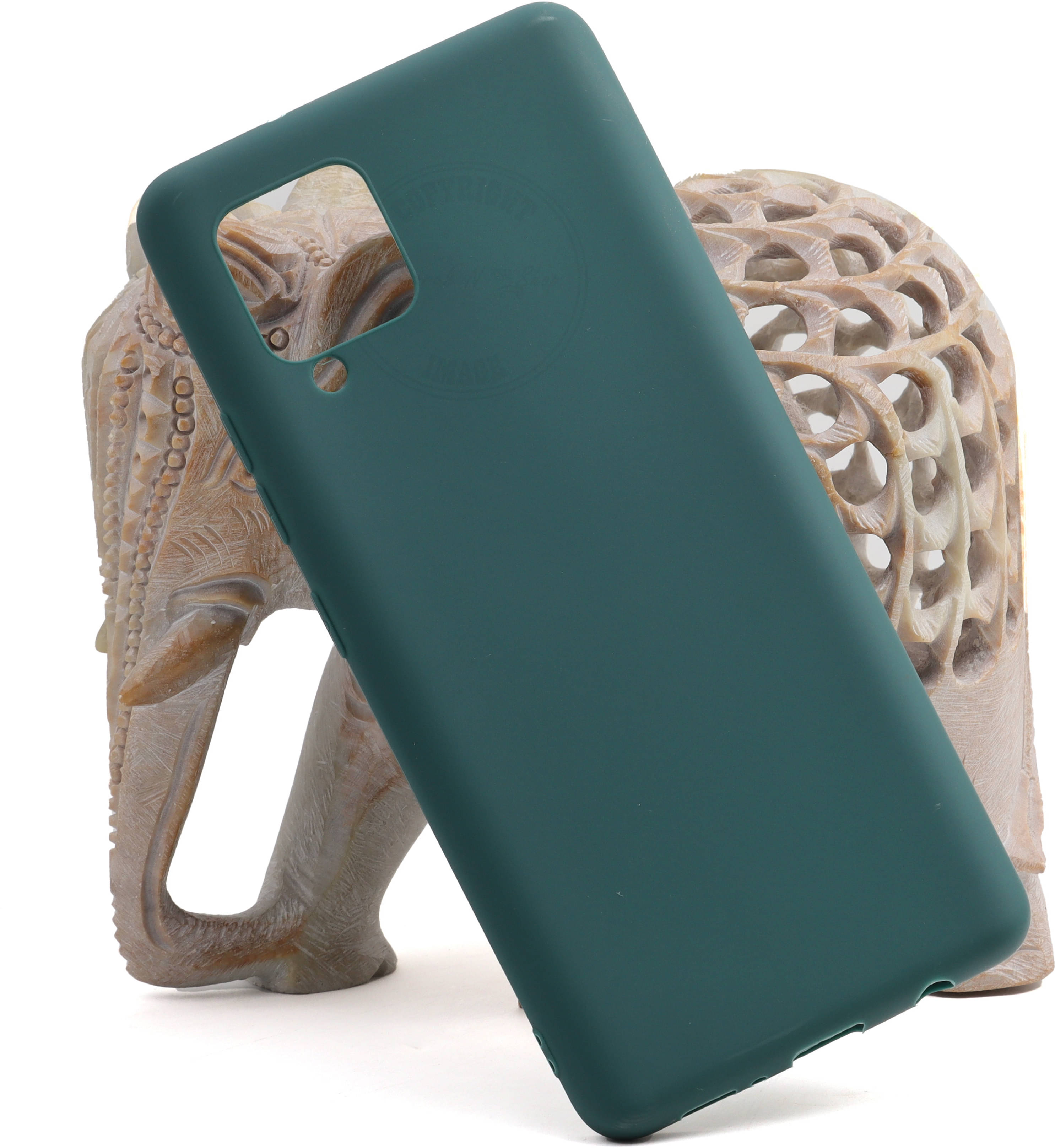     			VAKIBO Plain Cases Compatible For Silicon Samsung Galaxy M42 ( Pack of 1 )