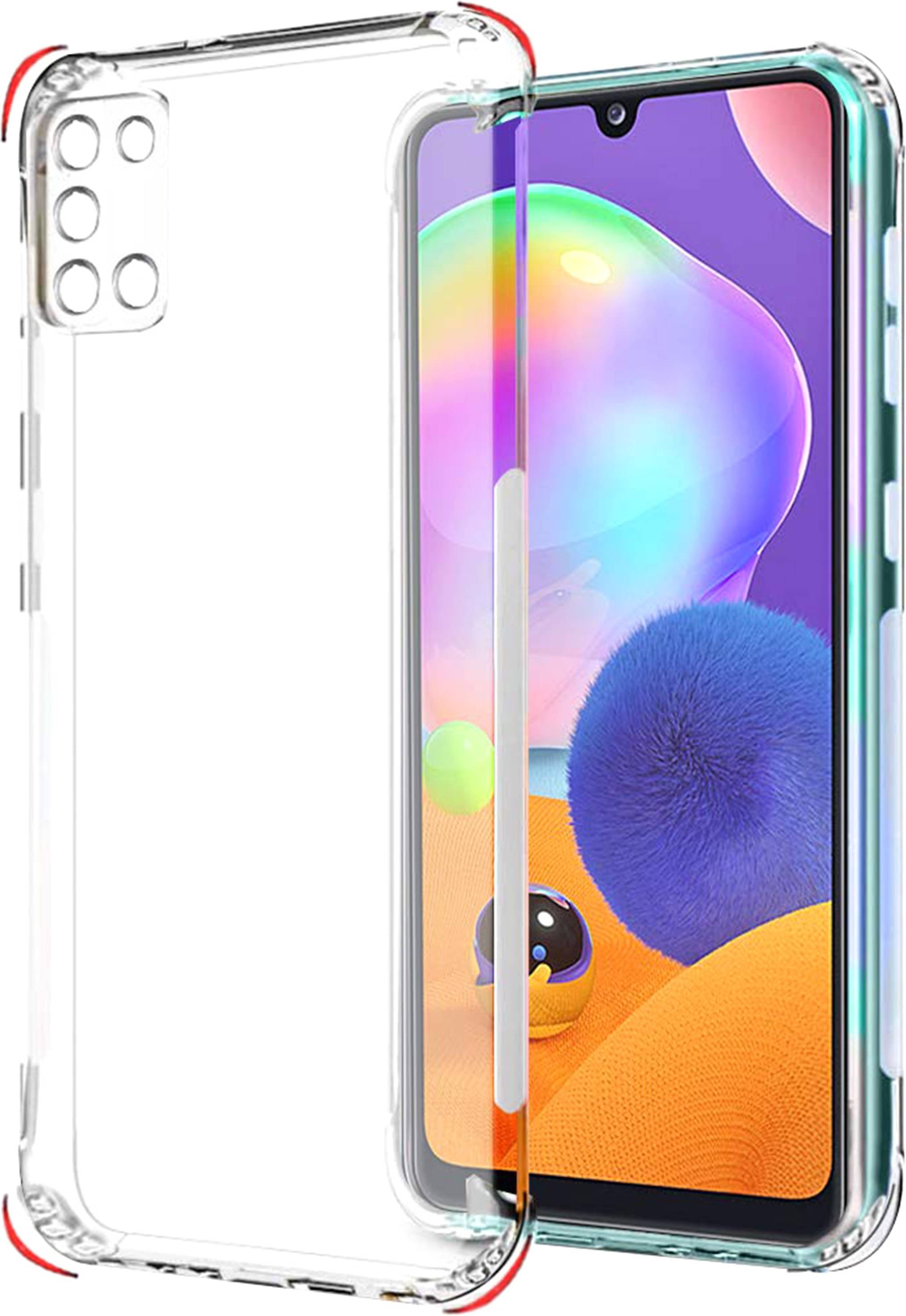     			VAKIBO Plain Cases Compatible For Silicon Samsung Galaxy A31 ( Pack of 1 )