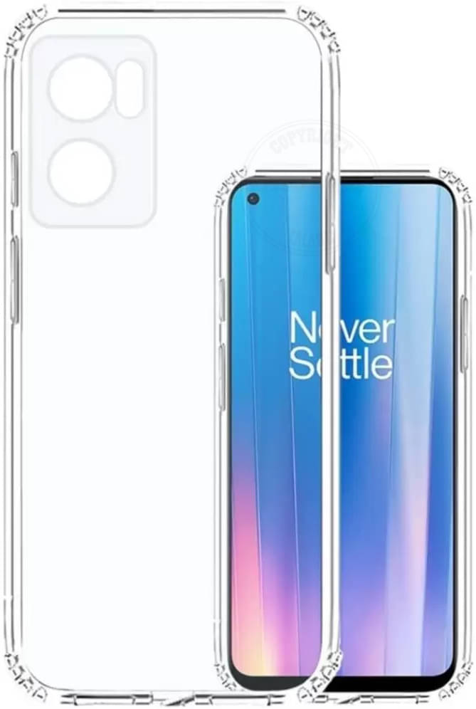     			VAKIBO Plain Cases Compatible For Silicon OnePlus Nord CE2 ( Pack of 1 )